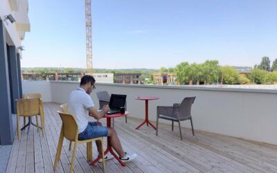 Un espace de coworking au cœur de la résidence